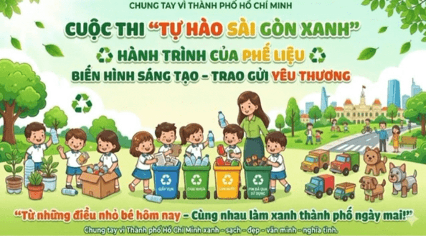 Bài dự thi 78: Hành trình của phế liệu – Biến hình sáng tạo, trao gửi yêu thương