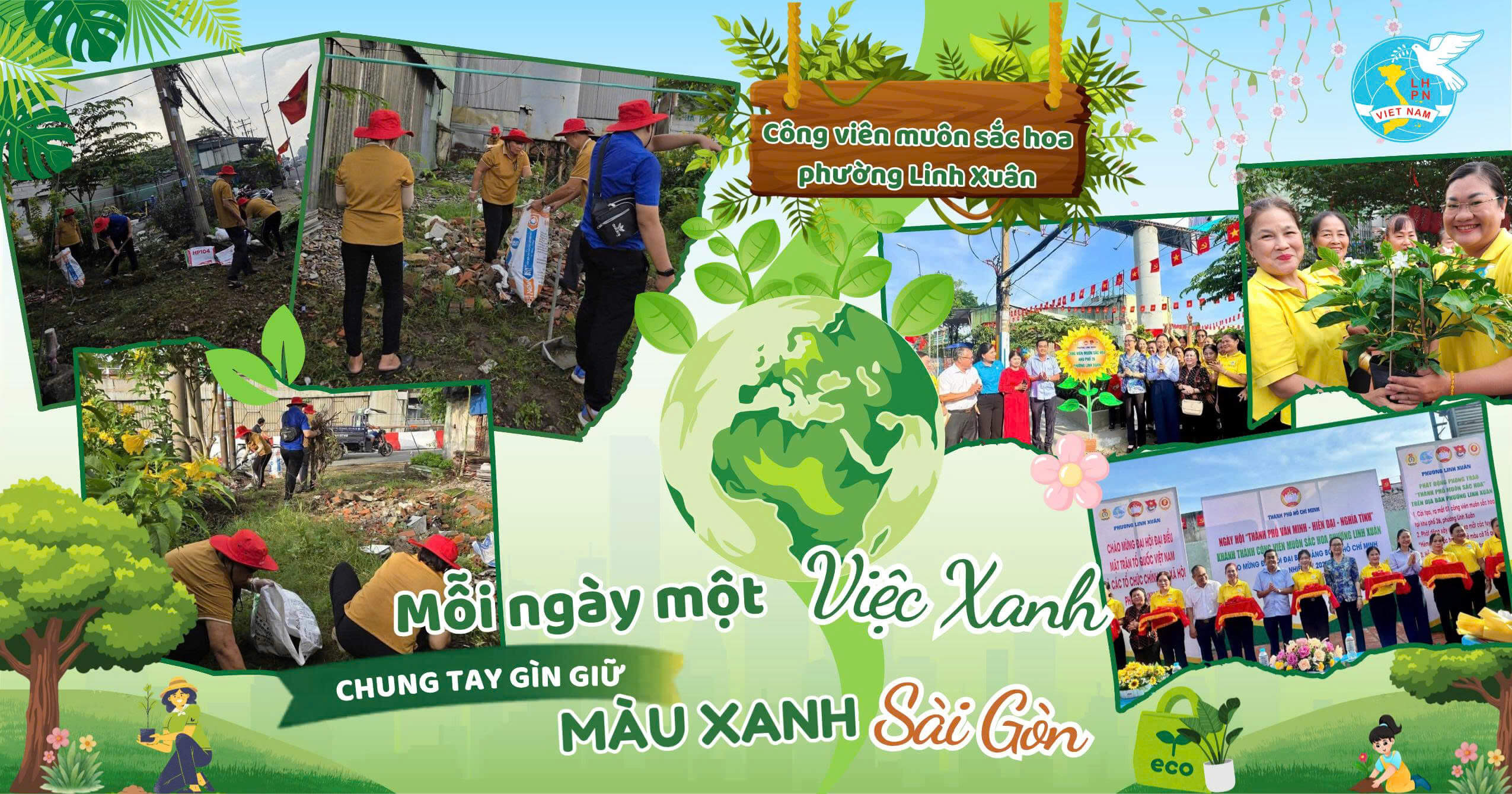 Bài dự thi 87: Công viên muôn sắc hoa