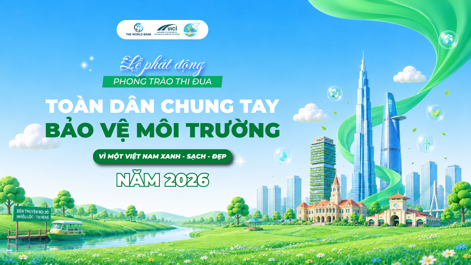 CÁC HOẠT ĐỘNG CỦA NGÀY HỘI “NHÂN DÂN THÀNH PHỐ HỒ CHÍ MINH CHUNG TAY XÂY DỰNG THÀNH PHỐ XANH - SẠCH VÀ THÂN THIỆN MÔI TRƯỜNG”